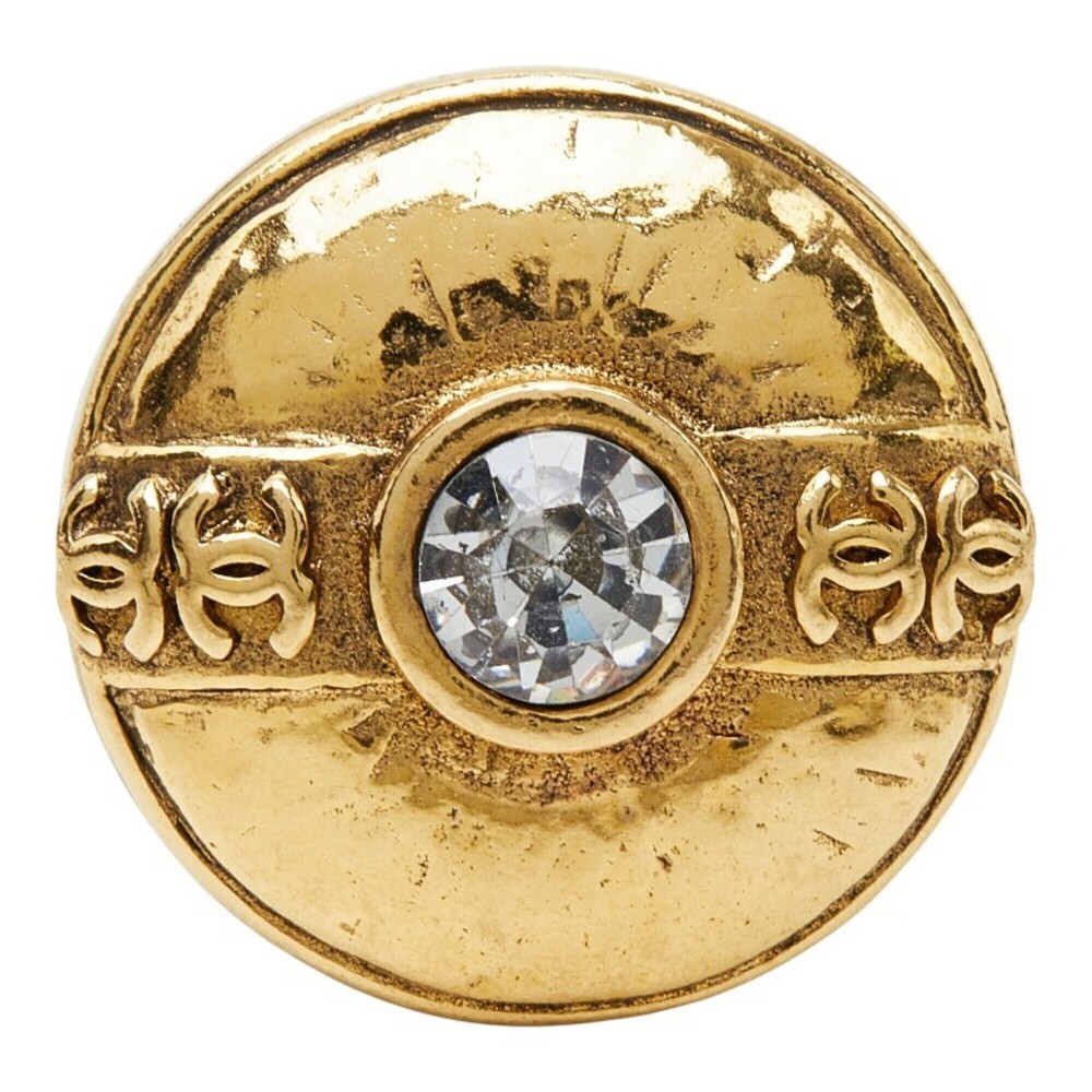 CHANEL Vintage Gold Earrings